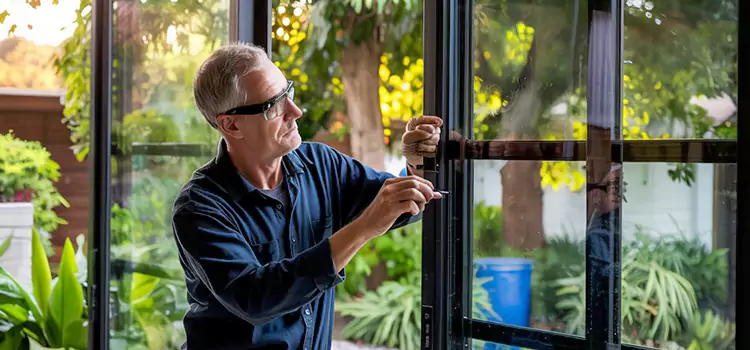 Replacing Sliding Door Lock Newburyport